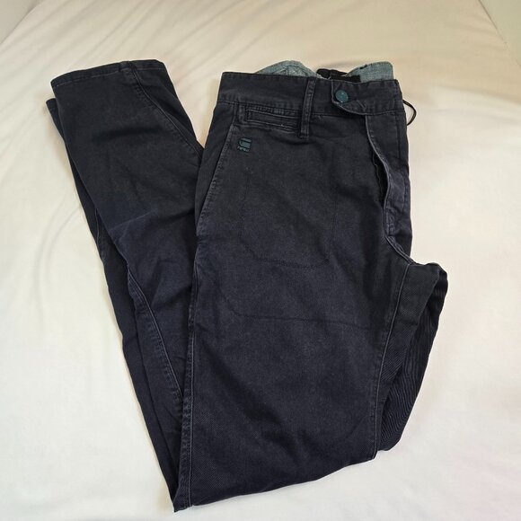 G STAR RAW Correct Men’s RCT Omega 3D Bow Tapered Twill Cinched Pants 31 x 34 - Picture 10 of 10